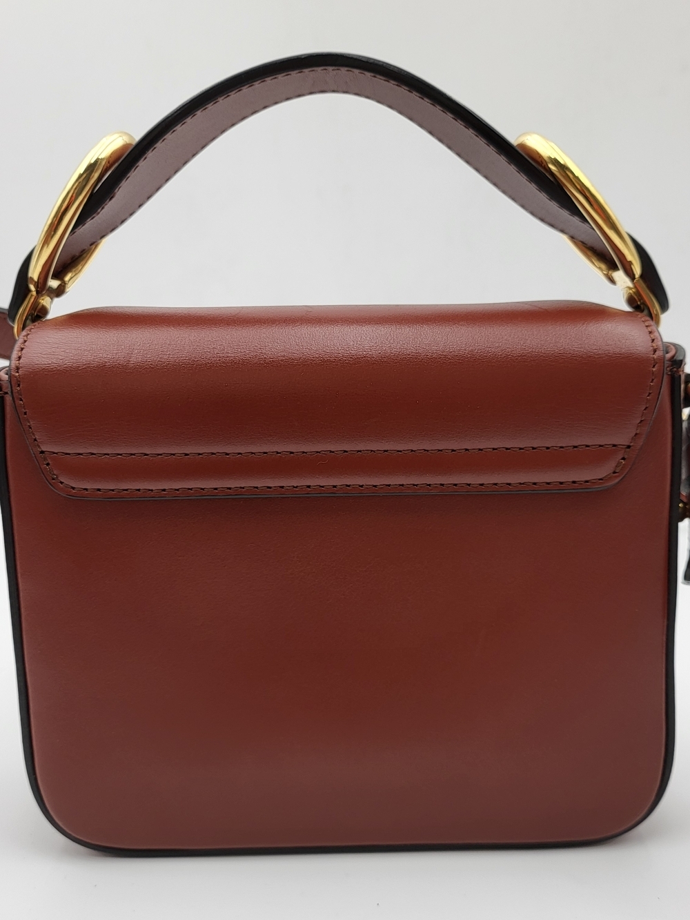 Chloé Calfskin Leather 'C' Mini Crossbody Bag, Auth w/COA. - Picture 5 of 16